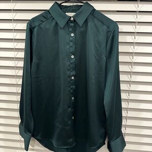 satin shirt, worn only once